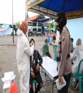 Forkopimda Bangkalan dan Ditlantas Polda Jatim Lakukan Pemeriksaan di Terminal Bangkalan