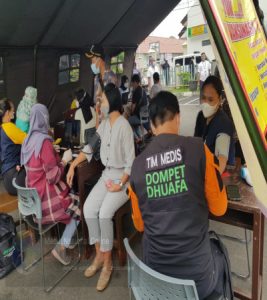 Percepatan Vaksinasi, Tim Medis DD Menjadi Pelaksana Vaksinasi Covid 19