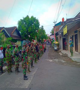 Satgas TMMD KE-111 Kodim 0735/Surakarta Dan Warga Awali Kegiatan Dengan Apel Pengecekan