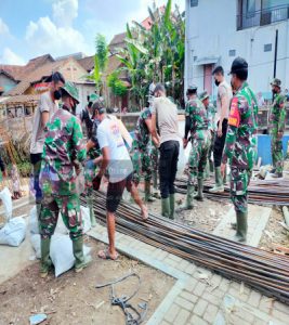 Pastikan Hasil Memuaskan, Komandan SSK Satgas TMMD Rutin Cek Ke Lokasi Sasaran