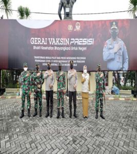 Percepat Proses Vaksinasi, Kapolda Jatim: Sesuai Intruksi Panglima TNI dan Kapolri Kami Akan Buka Gerai Vaksinasi