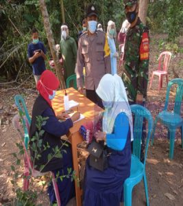 Jamaah Pengajian di Buluspesantren Dilakukan Rapid Test secara Acak