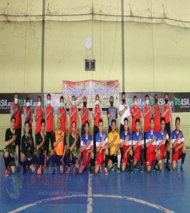 Pertandingan Futsal Meriahkan Hari Bhayangkara ke 75 Polres Kebumen