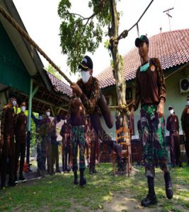 Puluhan Perwakilan Saka Wira Kartika Ikuti Pembinaan Di Makorem 074/Warastratama