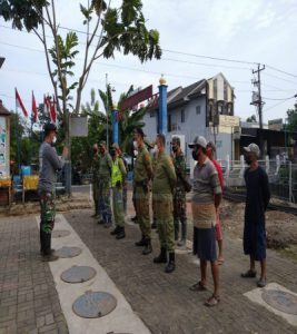 Awali Kegiatan,Personil Pra TMMD Ke-111 Kodim Surakarta Laksanakan Apel Pagi