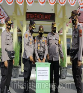 Salut, Polres Kebumen Sisihkan Uang Saku untuk Masyarakat Terdampak Covid 19