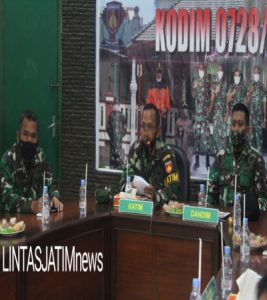 Ini Tujuan Tim Wasrik Itdam IV/Diponegoro Kunjungi Kodim 0728/Wonogiri