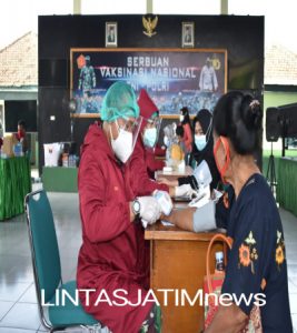 Kodim 0725 Sragen Genjot Terus Serbuan Vaksinasi