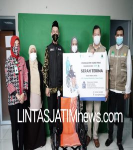 DD TEKNO, Penyaluran Zis Donasikan 100 Kursi Roda Saat Milad 28 th Kolaborasi Bangun Negeri