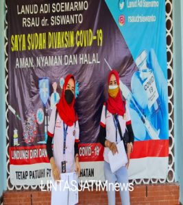 Semangat Masyarakat Solo Vaksinasi Di RSAU dr. Siswanto Lanud Smo