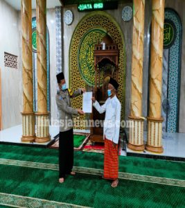 Tak Luput Dari Sosialisasi PPKM Darurat, Pelaksanaan kegiatan di masjid Juga Dihentikan