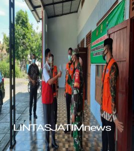 Kodim Sragen – Babinya Keden Pantau Kunjungan Wakil Bupati Sragen di Kecamatan Kalijambe