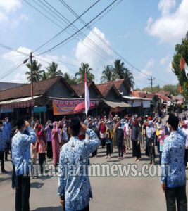 Pemandangan Menarik saat Detik-Detik Proklamasi di Kecamatan Poncowarno