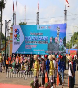 Kapolres Kebumen Hadiri Upacara Hari Jadi Ke-392 Kabupaten Kebumen