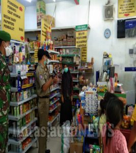 Operasi Yustisi di Kuwarasan, Banyak Warga Mengenakan Masker di Dagu