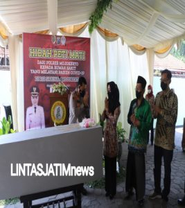 Polres Mojokerto Hibahkan 150 Peti Jenazah Untuk RS Rujukan Covid-19