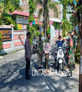 Beri Efek Jera Petugas Hadang Warga Tak Bermasker