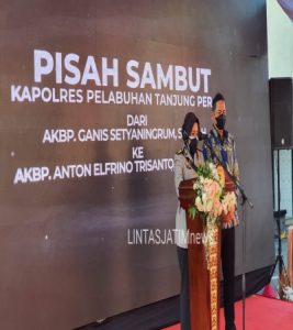 Pisah Sambut Kapolres Tanjung Perak Digelar Secara Virtual di Mapolres