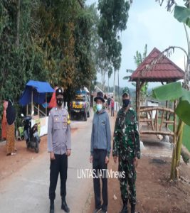 Wisata Belum Dibuka, Koramil Dan Polsek Jatisrono Himbau Warga Kembali Kerumah