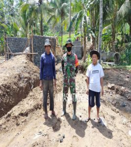 Tak Hanya Tenaga, Warga Ikhlas Hibahkan Tanah Sukseskan Program TMMD Desa Lemahbang