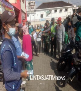 Kapten Inf Hengky : Koramil 19/Purwantoro Selalu Mendukung Upaya Percepatan Penanganan Covid-19