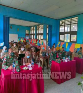 Dengan Tetap Menerapkan Protokol Kesehatan, Satgas Yonif 512/QY Turut Sukseskan Workshop LPMP