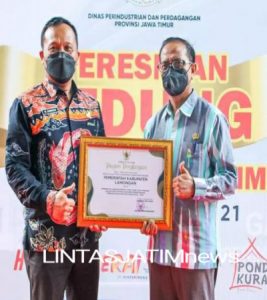 Lamongan Terima Penghargaan Industri Gubernur Jawa Timur