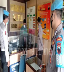 Keliling Ruangan, Propam Gelar Razia kepada Personel