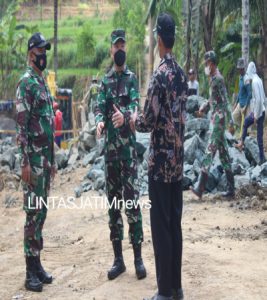 TMMD Kodim 0728/Wonogiri Bangun Jembatan, Koramil 21/Kismantoro Curi-Curi Waktu