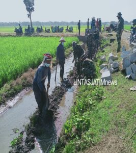 Ditengah Pandemi Covid-19 tetap Semangat Laksanakan Pra TMMD Reguler 112 Di Desa Majasto