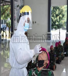 PASMAR 1 GELAR SWAB ANTIGEN UNTUK CASIS DIKTUKBAKAT