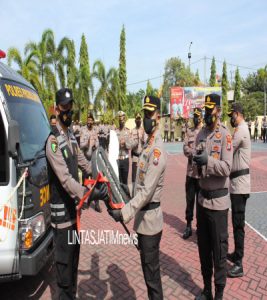 Percepat Capaian Vaksinasi, Kapolres Probolinggo Launching Mobil Gerai Vaksin Merdeka Semeru