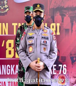 Kapolri Tekankan TNI-Polri Terus Bersinergi Wujudkan Target Vaksinasi Presiden Jokowi