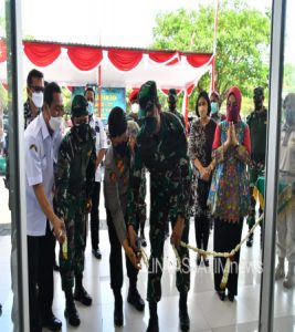 Rangkaian Peringatan HUT TNI ke-76, Kodim 0726/Sukoharjo Gelar Pameran UMKM Bangkit 2021 di Centra Niaga, The Park Mall Solo Baru