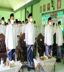 Peringatan HSN 2021, Santri Lamongan Siap Siaga Jiwa Raga