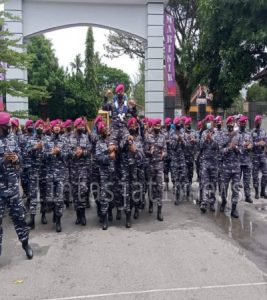 JABATAN DANYONMARHANLAN XIV SORONG PASMAR 3 RESMI DISERAH TERIMAKAN