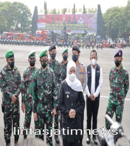 Forkopimda Jatim Gelar Apel Kontijensi Bencana Alam