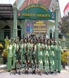 Dandim 0735/Surakarta Laksanakan Kunjungan Kerja Ke Koramil 04/Jebres