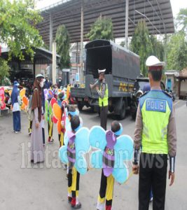 Polsanak, TK Ath-Thoriq Belajar di Mapolres Kebumen