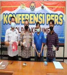 Gagah Ketika di Jalan, Ketua Klub Motor Ini Pasrah Ditangkap Polisi Gara-Gara Sabu