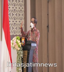 Menkopolhukam Silaturahmi Dengan Budayawan dan Seniman Se-Jatim di Gedung Mahameru Polda Jatim