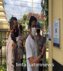 Aplikasi Peduli Lindungi Mulai Diberlakukan di Polresta Banyuwangi