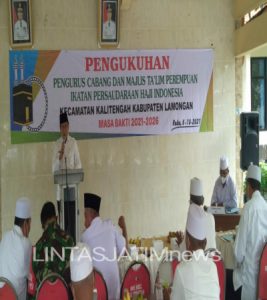 Wakil Bupati Lamongan Kukuhkan PC IPHI dan PC MTP Kecamatan Kalitengan