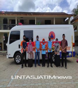 SPAB SRPB Jatim dan BPBD Jatim Sambangi Ponpes Al Anwar Pacitan