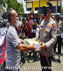 LSM Angling Dharma Apresiasi Kinerja Kapolres Bojonegoro Dukung Penanganan Covid-19