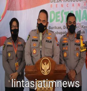 Siaga Bencana, Petugas Polres dan Warga Nganjuk Ikuti Pelatihan Kesiapsiagaan Bencana