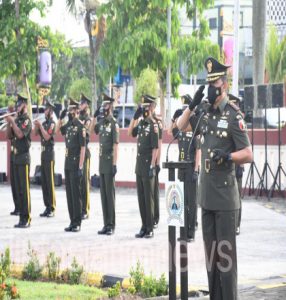 Hari Ulang Tahun ke-58, Korem 081/DSJ Ziarah di TMP Madiun