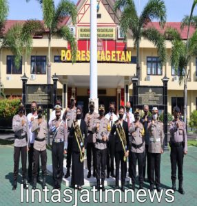 Juara I Duta Lalu Lintas Tingkat Polda Jatim, Kapolres Magetan Berikan Penghargaan Duta Lalu Lintas Polres Magetan