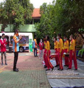 SPAB SRPB Jatim Edukasi Bencana di SDN Kedungturi Sidoarjo