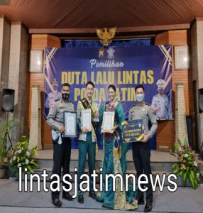 Duta Lalu Lintas Polres Jember Sabet Juara Favorit Polda Jatim